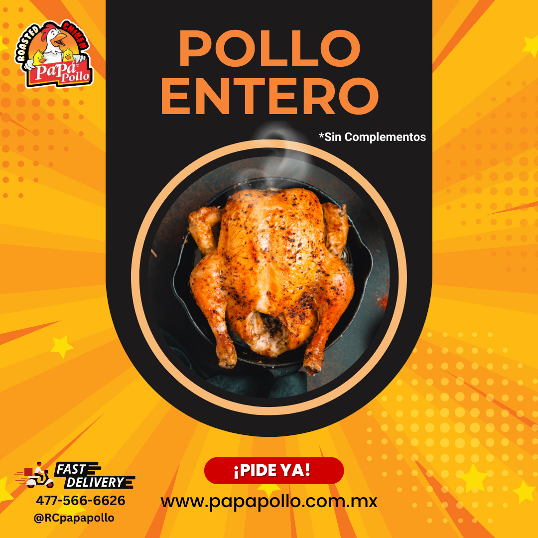 Pollo Entero Sin Complementos